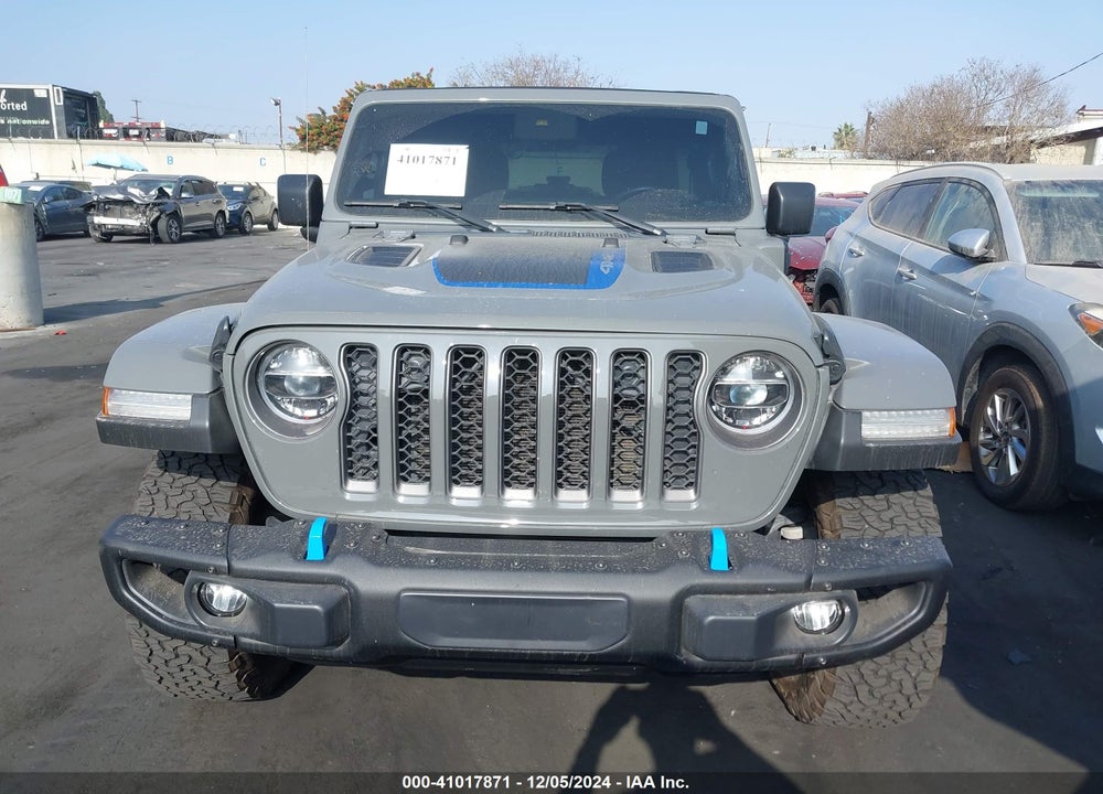 2022 JEEP WRANGLER 4XE UNLIMITED RUBICON 4X4 VIN: 1C4JJXR60NW250182