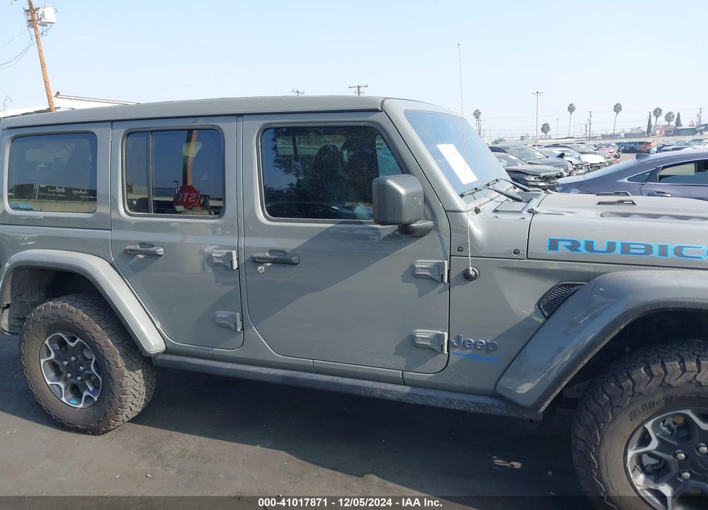 2022 JEEP WRANGLER 4XE UNLIMITED RUBICON 4X4 VIN: 1C4JJXR60NW250182