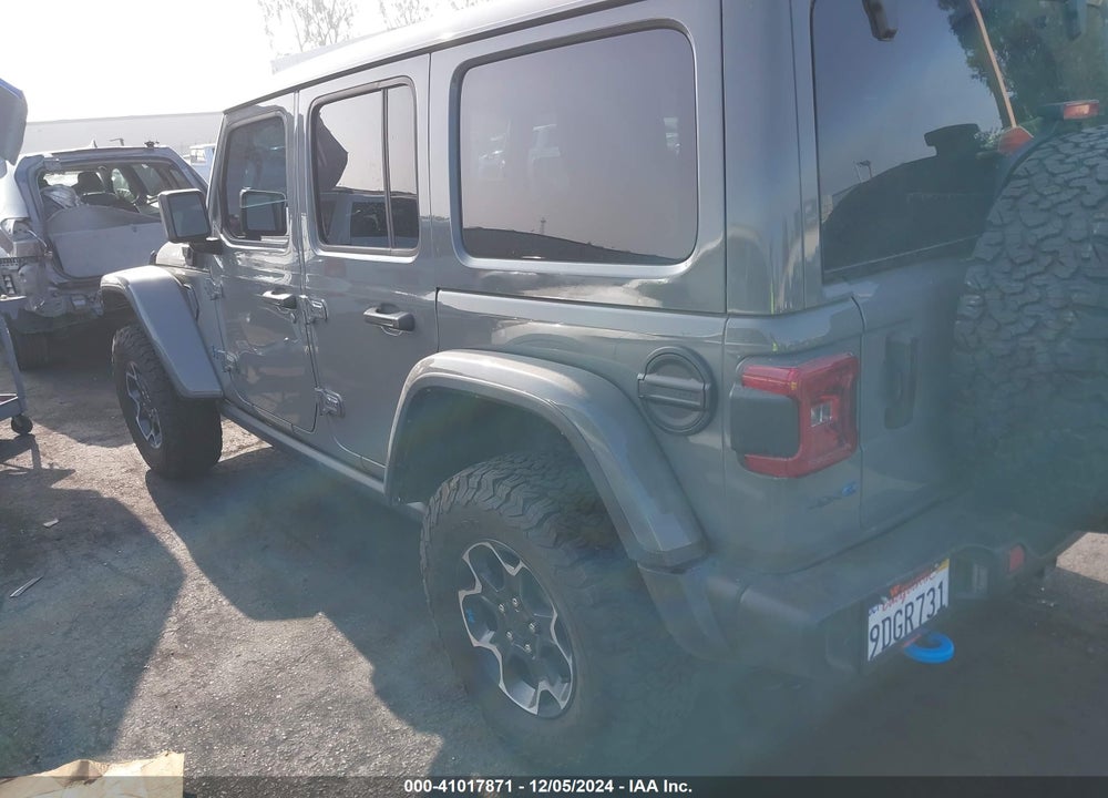 2022 JEEP WRANGLER 4XE UNLIMITED RUBICON 4X4 VIN: 1C4JJXR60NW250182