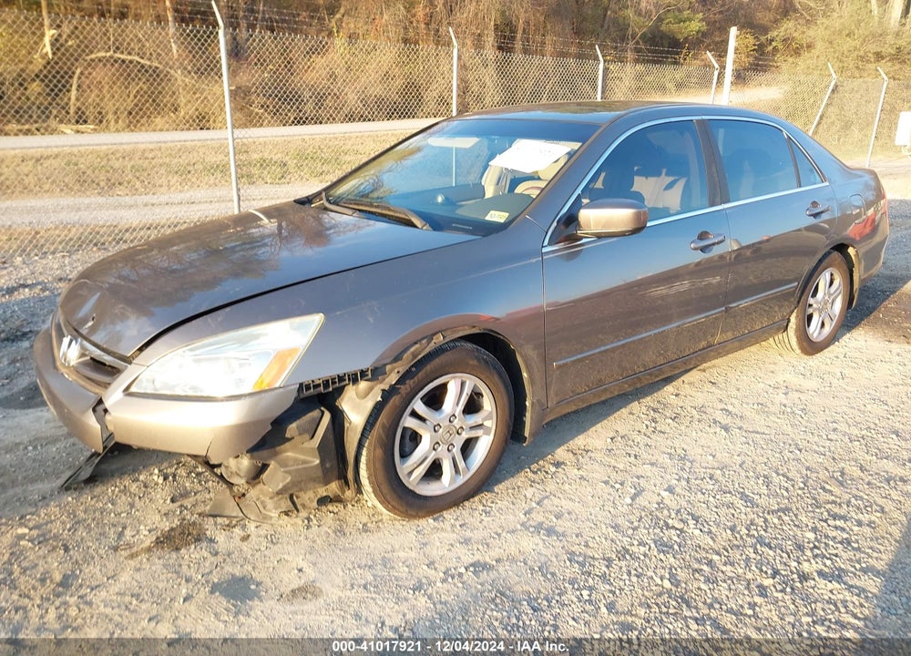 2007 HONDA ACCORD 2.4 EX VIN: 1HGCM56847A082543