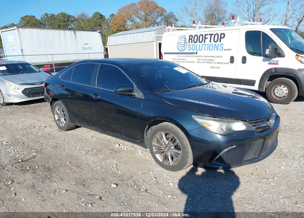 2016 TOYOTA CAMRY SE VIN: 4T1BF1FK5GU196053