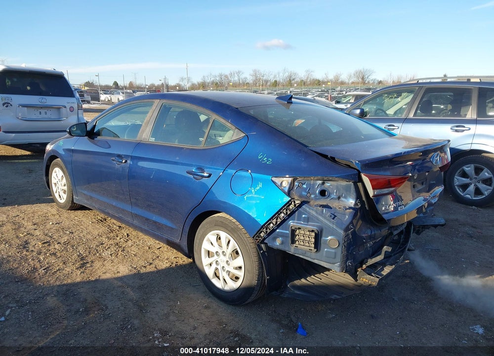 2018 HYUNDAI ELANTRA VIN: 5NPD74LFXJH359445