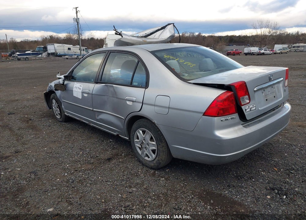 2003 HONDA CIVIC LX VIN: 2HGES15513H536922