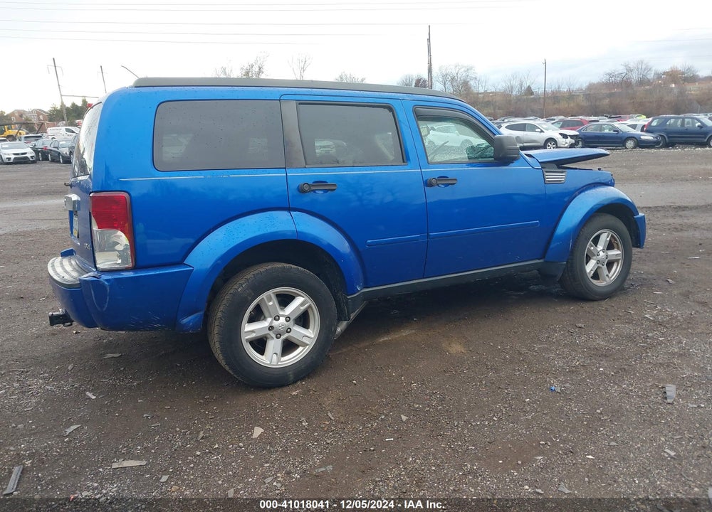 2007 DODGE NITRO SLT/RT VIN: 1D8GU58K97W560212