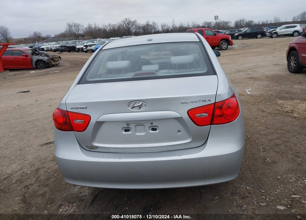 2008 HYUNDAI ELANTRA GLS/SE VIN: KMHDU46D78U406106