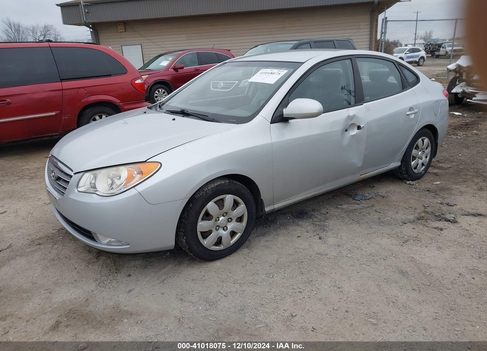 2008 HYUNDAI ELANTRA GLS/SE VIN: KMHDU46D78U406106