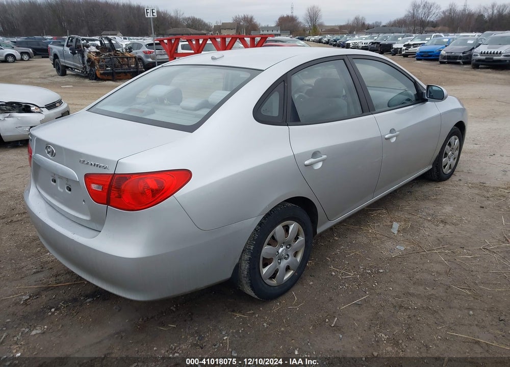 2008 HYUNDAI ELANTRA GLS/SE VIN: KMHDU46D78U406106