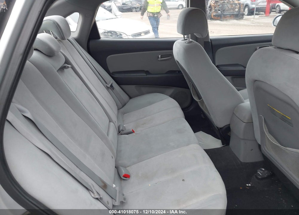 2008 HYUNDAI ELANTRA GLS/SE VIN: KMHDU46D78U406106