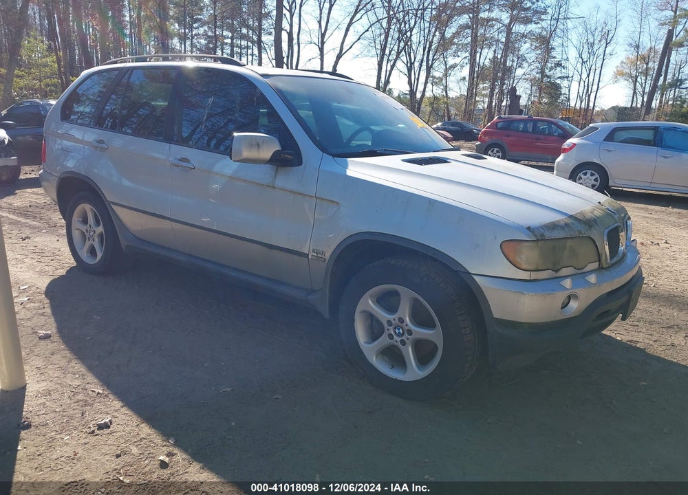 2002 BMW X5 3.0I VIN: 5UXFA53592LV72809