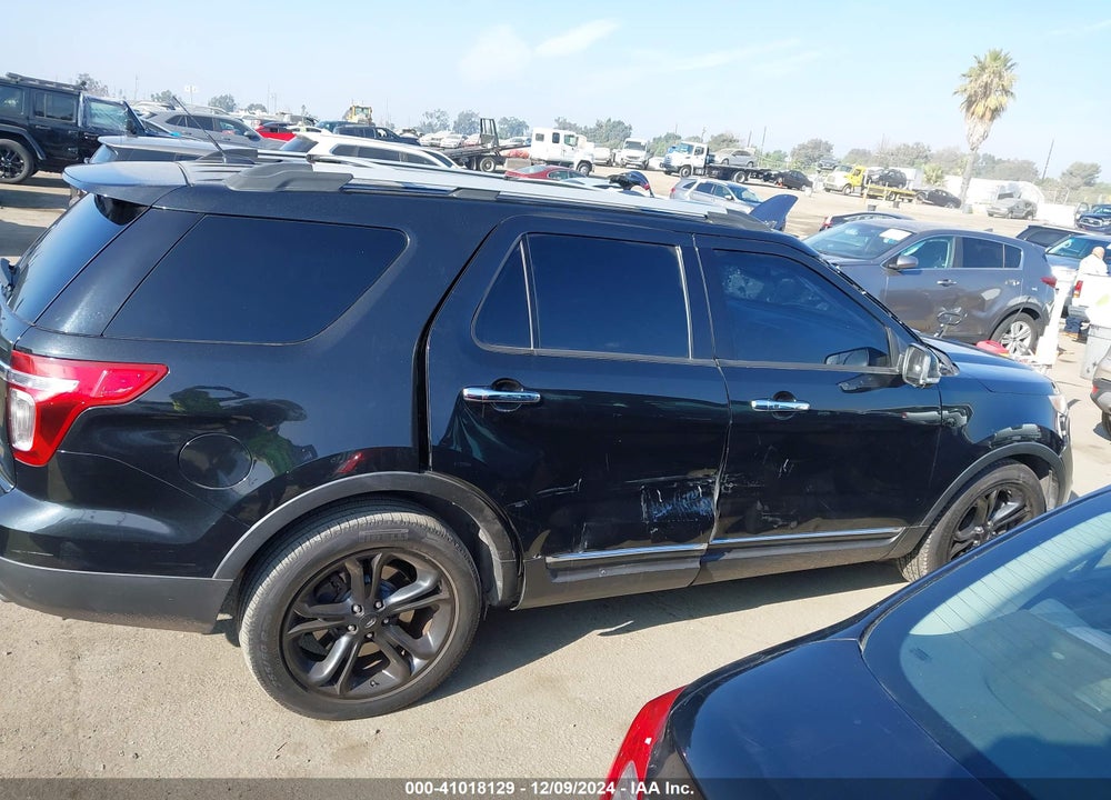 2014 FORD EXPLORER LIMITED VIN: 1FM5K7F80EGB54899