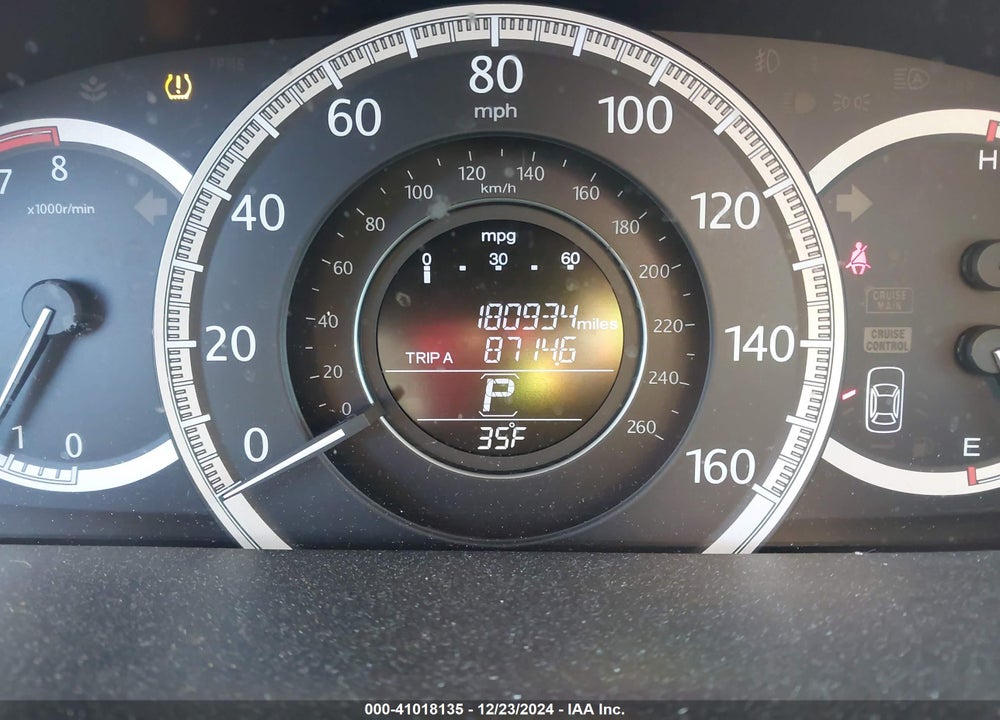 2013 HONDA ACCORD EX-L V-6 VIN: 1HGCR3F85DA007982