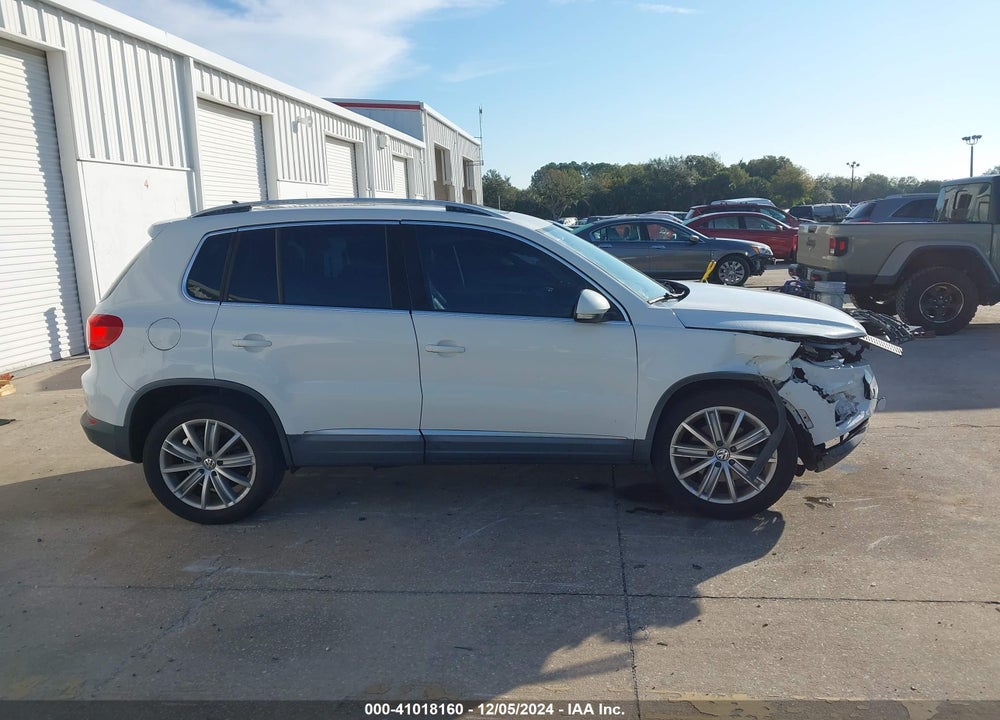 2016 VOLKSWAGEN TIGUAN SE VIN: WVGAV7AX4GW027733