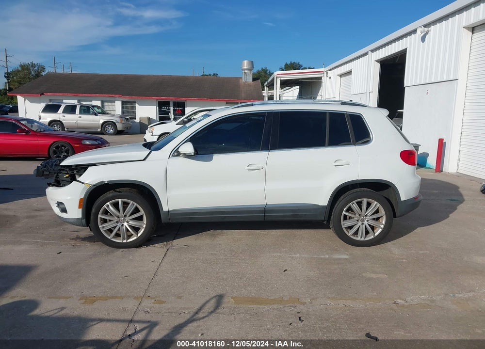 2016 VOLKSWAGEN TIGUAN SE VIN: WVGAV7AX4GW027733