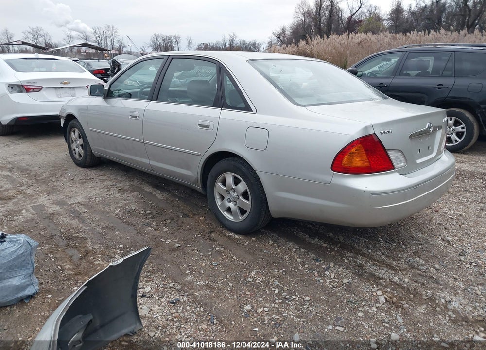 2001 TOYOTA AVALON VIN: 4T1BF28B21U129520