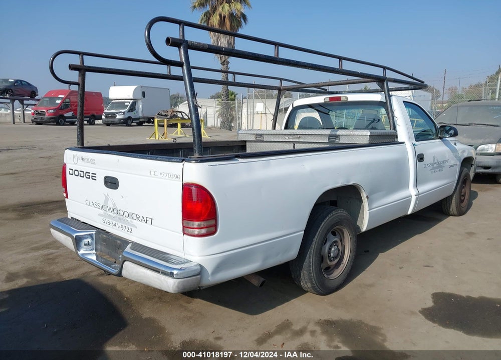 1999 DODGE DAKOTA SLT/SPORT VIN: 1B7FL26X6XS141882