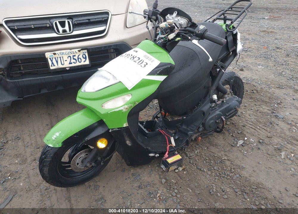 2017 ZHNG 49CC SCOOTER VIN: L5YACBPA5H112331