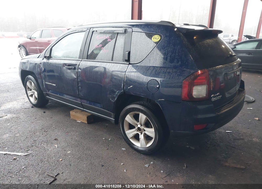 2016 JEEP COMPASS LATITUDE VIN: 1C4NJDEB2GD542482