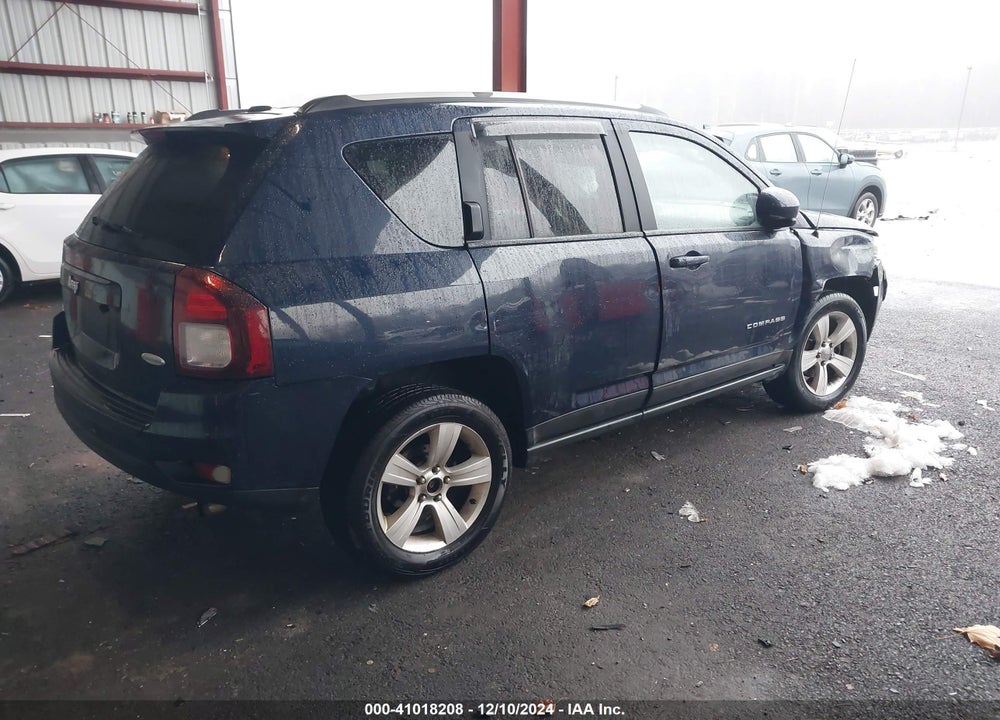 2016 JEEP COMPASS LATITUDE VIN: 1C4NJDEB2GD542482