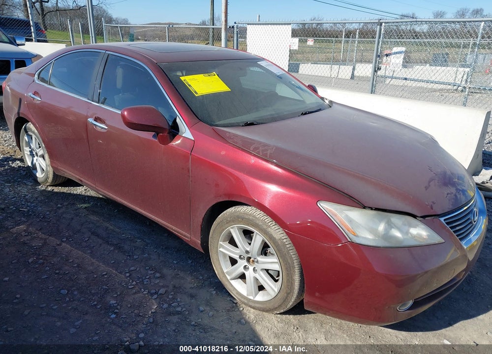 2007 LEXUS ES 350 VIN: JTHBJ46G772124636