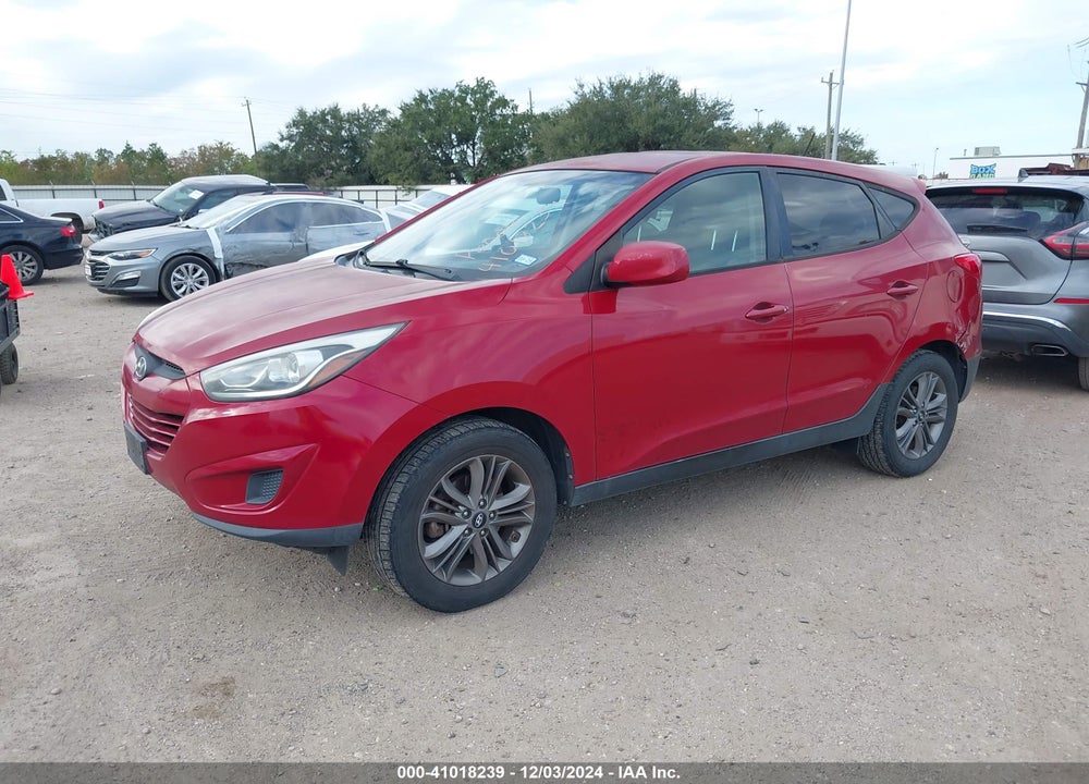 2014 HYUNDAI TUCSON GLS VIN: KM8JT3AF9EU922147