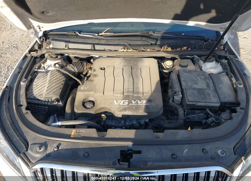 2016 BUICK LACROSSE LEATHER VIN: 1G4GB5G38GF118032