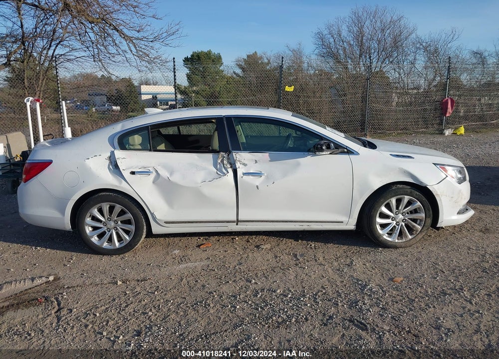 2016 BUICK LACROSSE LEATHER VIN: 1G4GB5G38GF118032