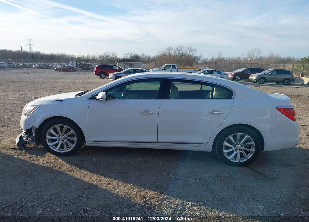 2016 BUICK LACROSSE LEATHER VIN: 1G4GB5G38GF118032