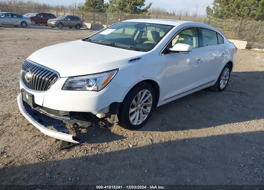 2016 BUICK LACROSSE LEATHER VIN: 1G4GB5G38GF118032