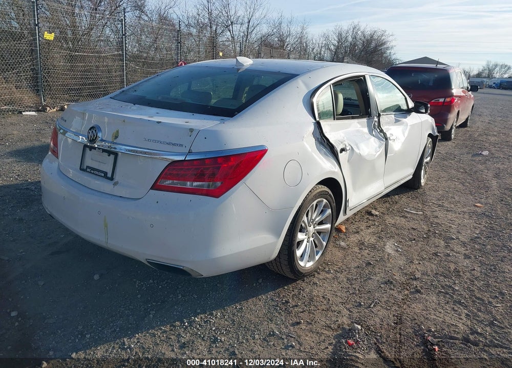 2016 BUICK LACROSSE LEATHER VIN: 1G4GB5G38GF118032