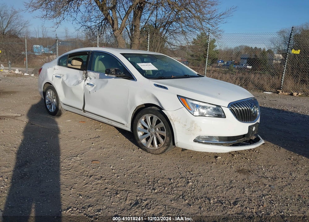 2016 BUICK LACROSSE LEATHER VIN: 1G4GB5G38GF118032