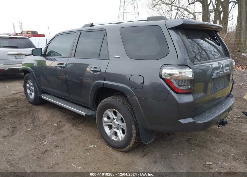 2019 TOYOTA 4RUNNER VIN: JTEBU5JRXK5618208