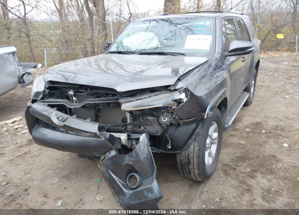 2019 TOYOTA 4RUNNER VIN: JTEBU5JRXK5618208