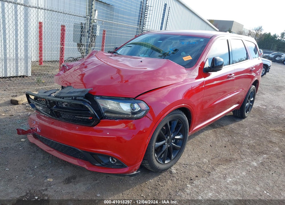 2018 DODGE DURANGO SXT RWD VIN: 1C4RDHAGXJC345154