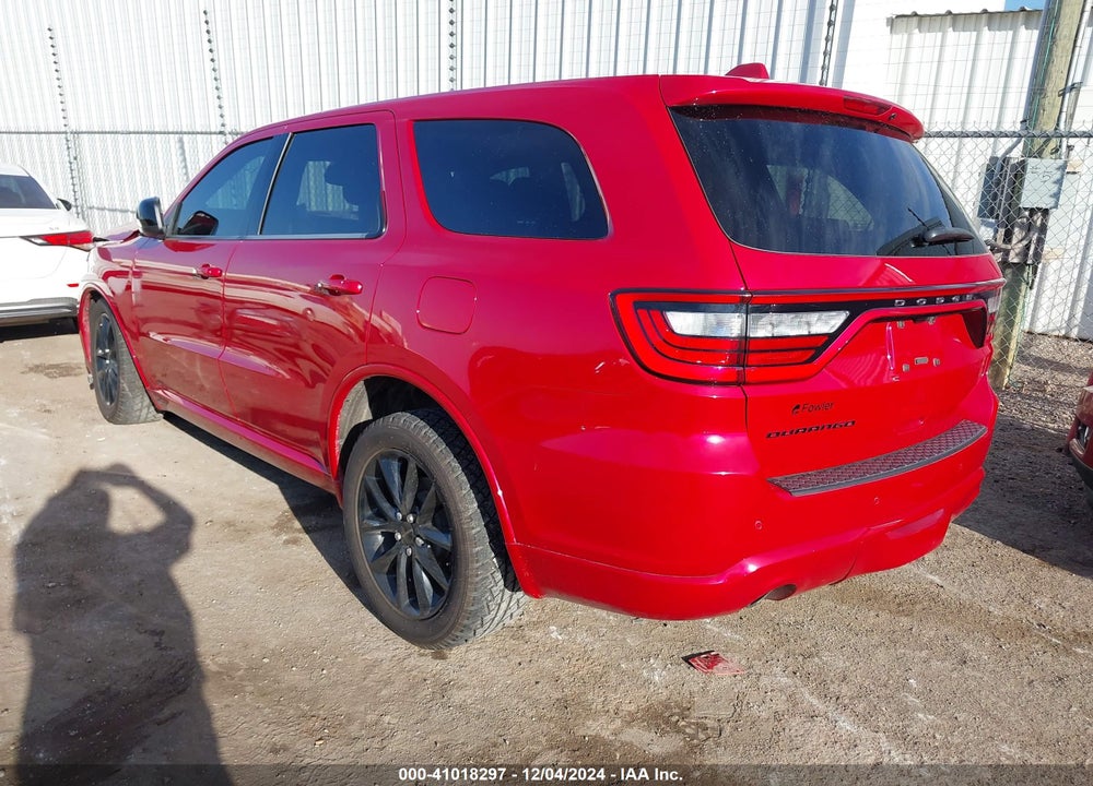 2018 DODGE DURANGO SXT RWD VIN: 1C4RDHAGXJC345154
