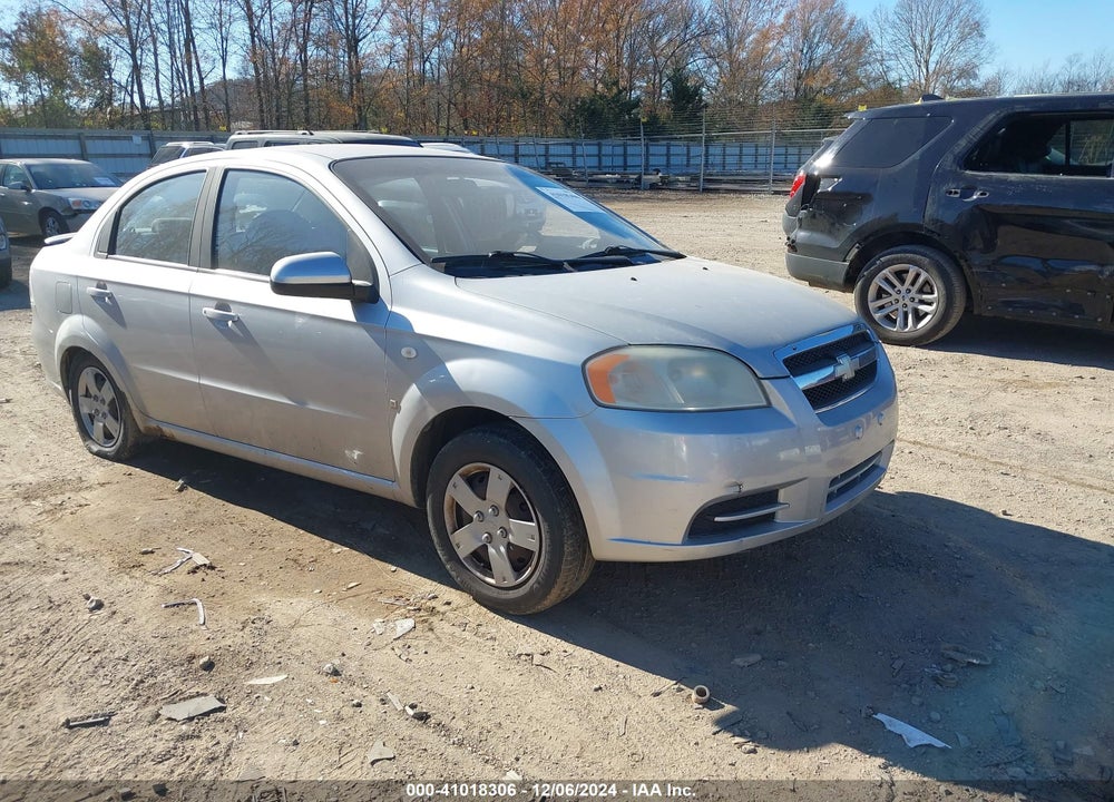 2008 CHEVROLET AVEO LS VIN: KL1TD56688B138113