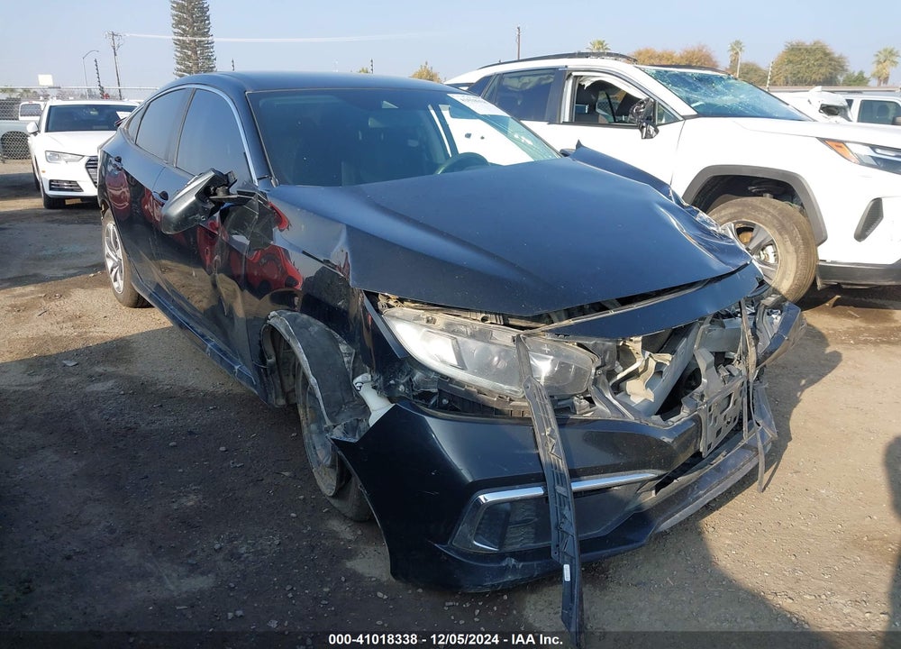 2019 HONDA CIVIC LX VIN: 19XFC2F6XKE212598