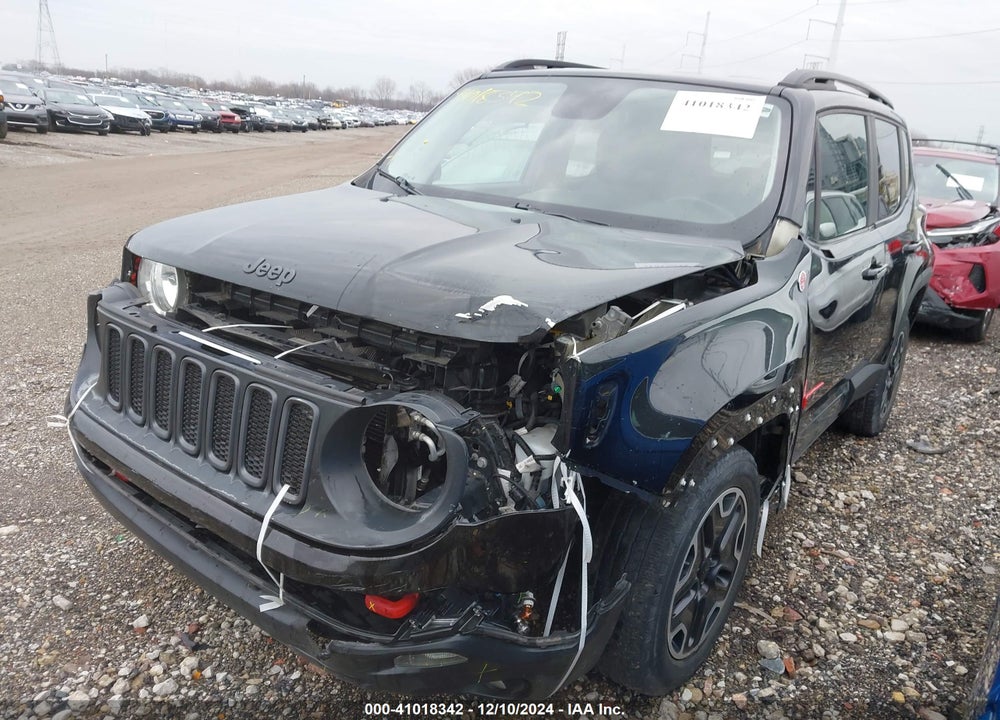 2017 JEEP RENEGADE TRAILHAWK 4X4 VIN: ZACCJBCB4HPF63321