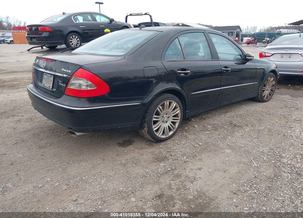 2008 MERCEDES-BENZ E 350 4MATIC VIN: WDBUF87X38B228316