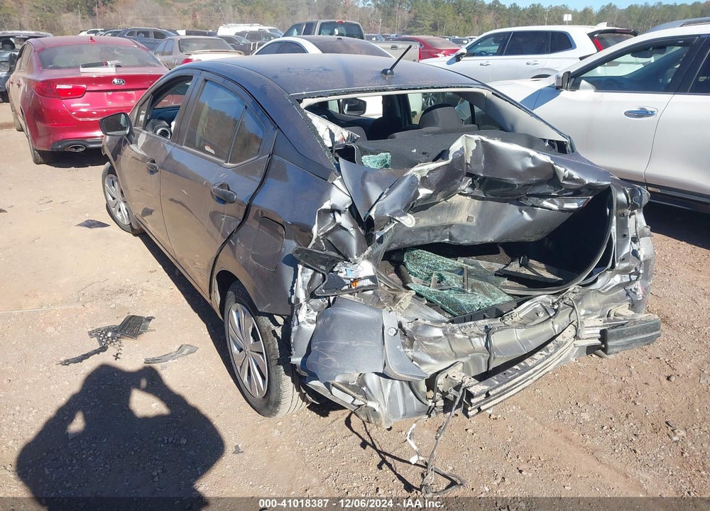 2021 NISSAN VERSA S XTRONIC CVT VIN: 3N1CN8DV6ML812000