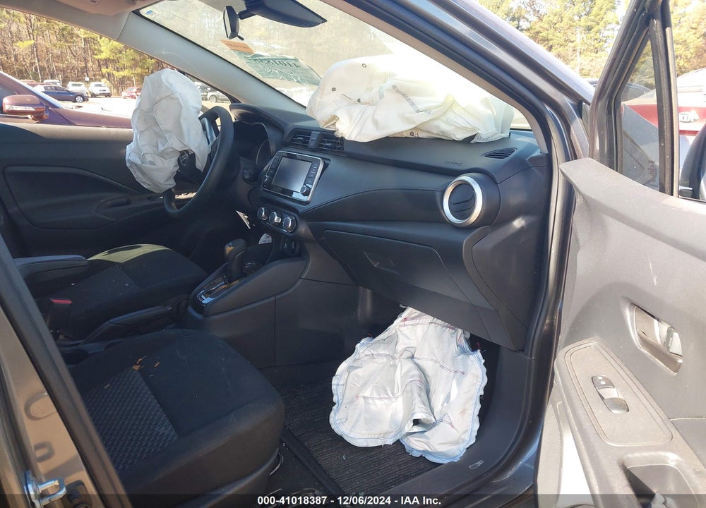 2021 NISSAN VERSA S XTRONIC CVT VIN: 3N1CN8DV6ML812000