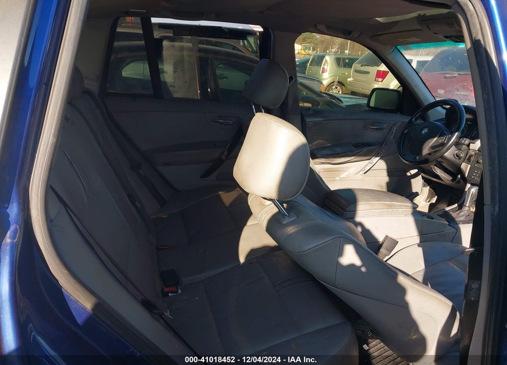 2007 BMW X3 3.0SI VIN: WBXPC93467WF04316