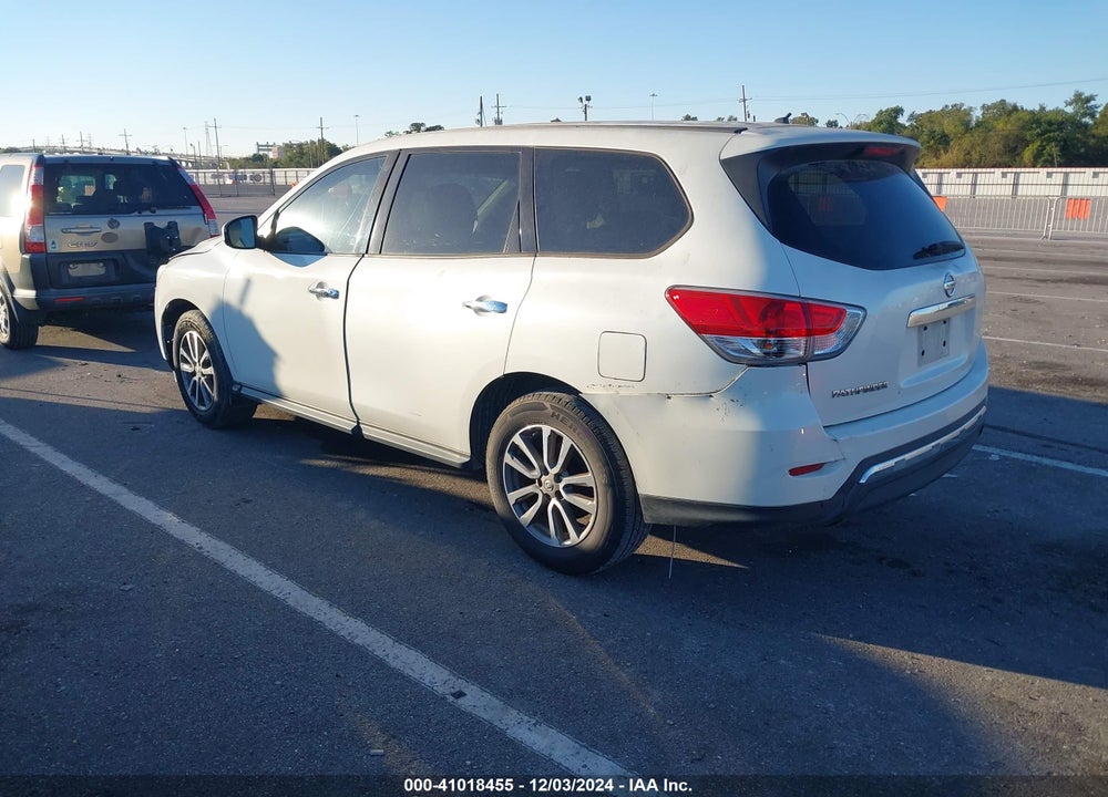 2015 NISSAN PATHFINDER S VIN: 5N1AR2MN6FC628885