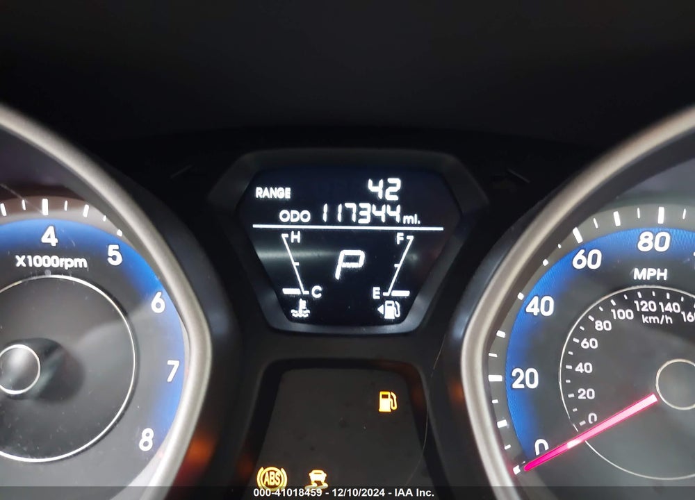 2013 HYUNDAI ELANTRA GLS VIN: KMHDH4AE4DU013971