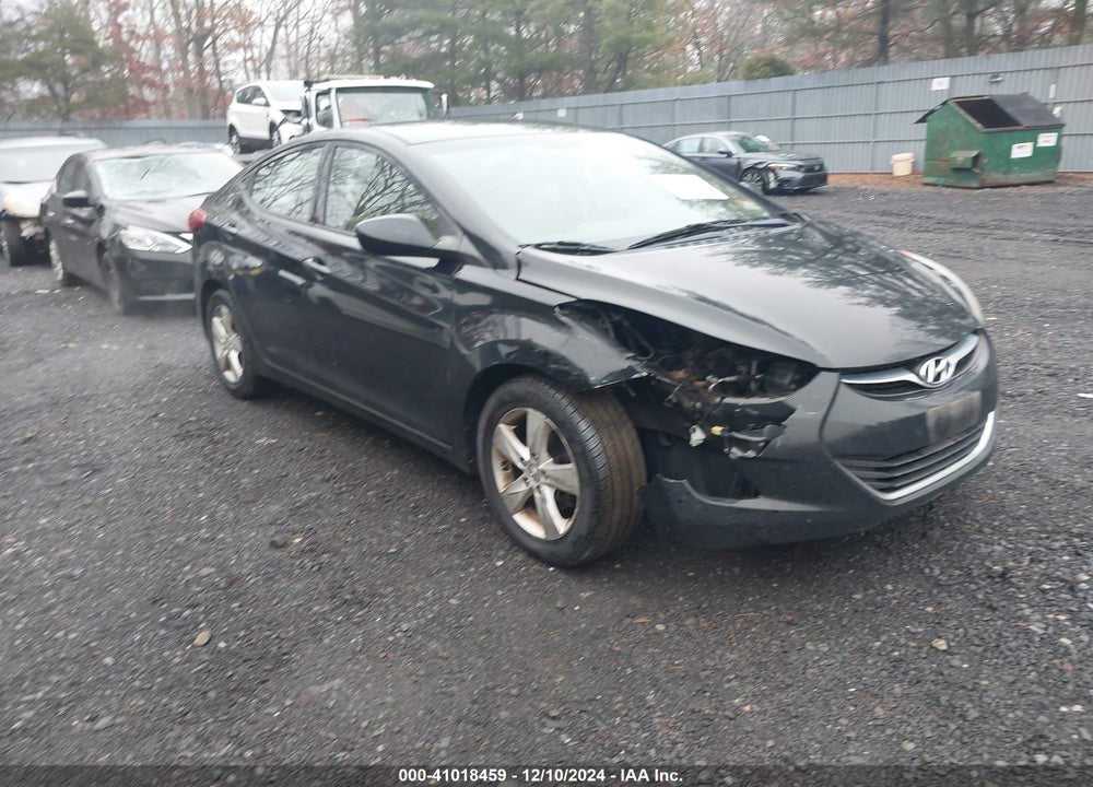 2013 HYUNDAI ELANTRA GLS VIN: KMHDH4AE4DU013971