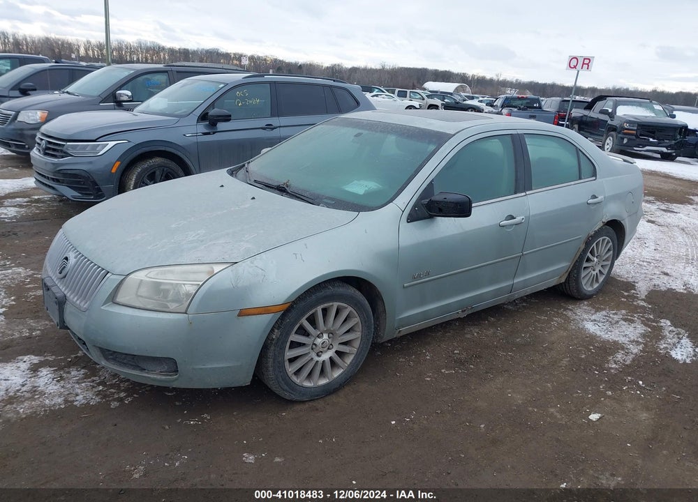 2007 MERCURY MILAN I4 PREMIER VIN: 3MEHM08Z47R643311