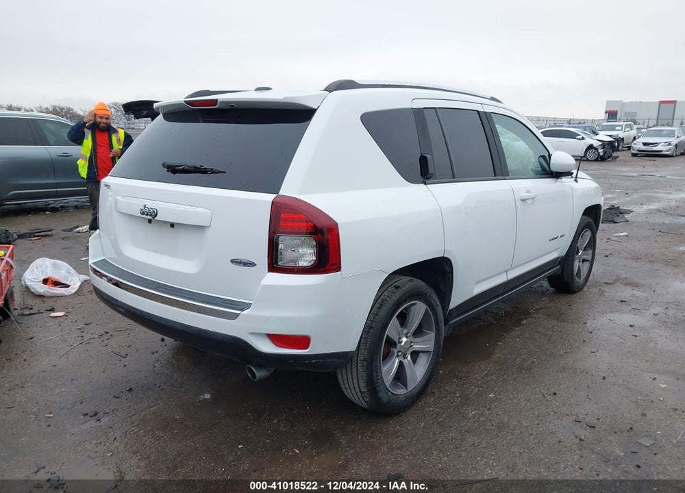 2017 JEEP COMPASS VIN: 1C4NJCEA8HD101801