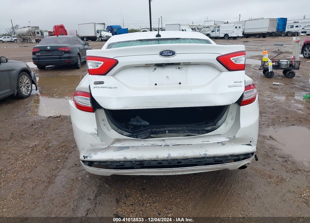 2016 FORD FUSION VIN: 3FA6P0HD6GR140258