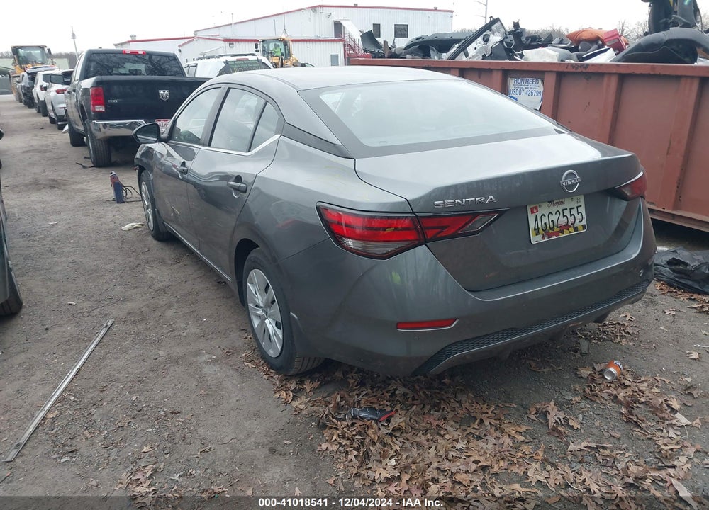 2024 NISSAN SENTRA S XTRONIC CVT VIN: 3N1AB8BV6RY292748