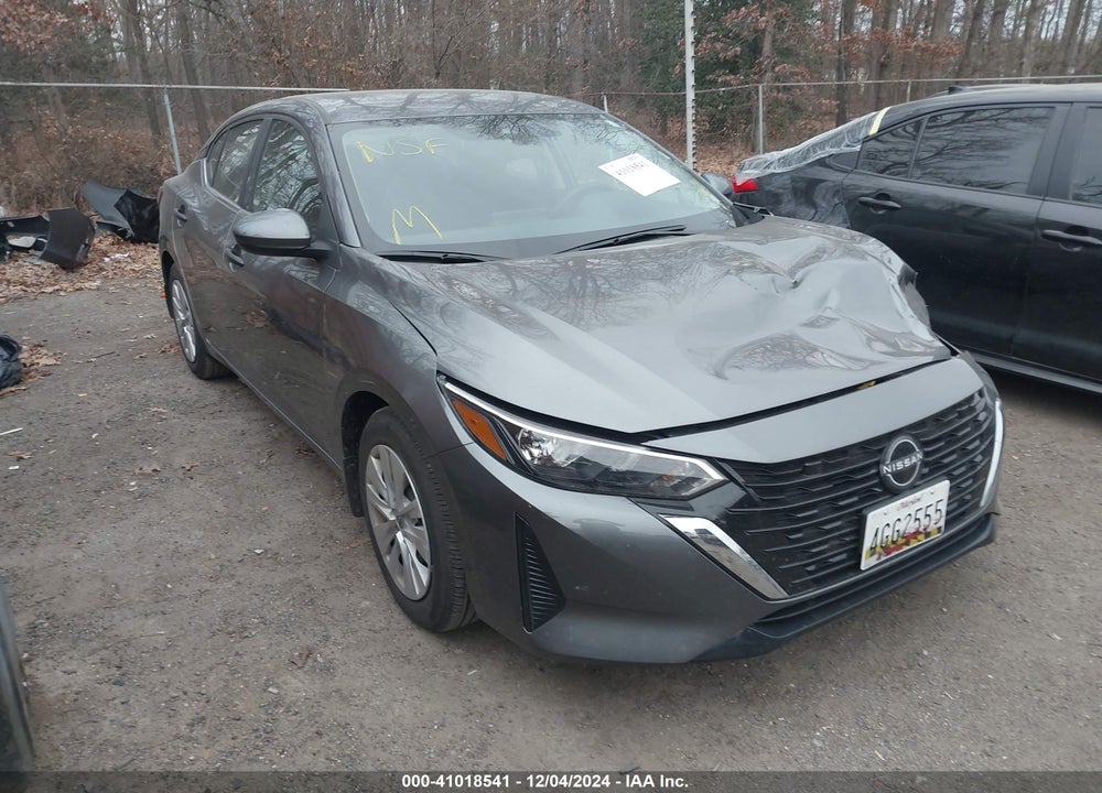 2024 NISSAN SENTRA S XTRONIC CVT VIN: 3N1AB8BV6RY292748