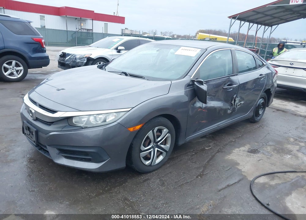 2016 HONDA CIVIC VIN: 19XFC2F58GE202098